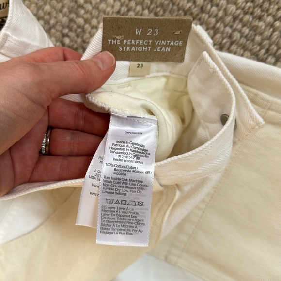 Madewell The ‘90s Straight Jean Workwear Edition NWT - Picture 14 of 16